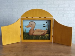 Drewniany Teatrzyk Kamishibai A4 - JM